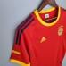 Spain 2002 World Cup Home Red Soccer Jersey